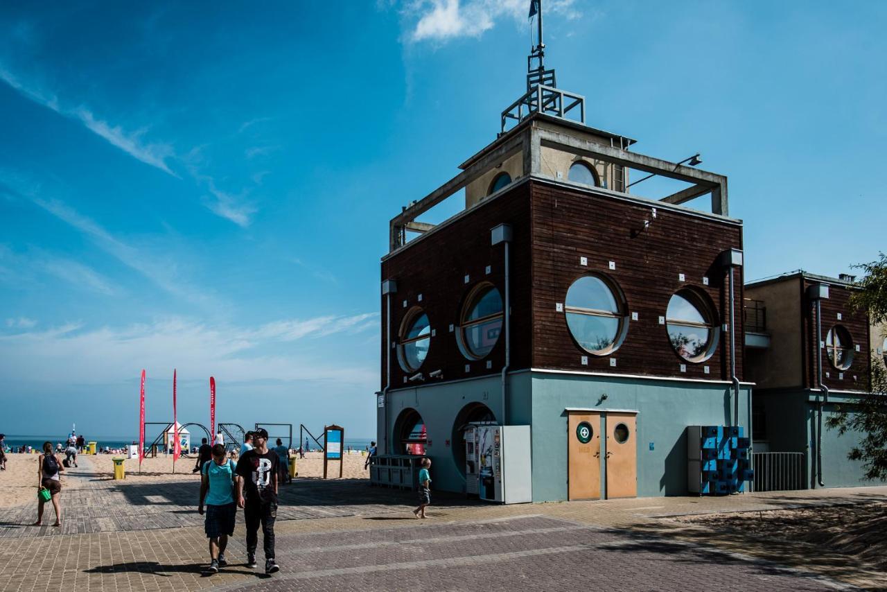 Apartament Gdansk Stogi Plaza Exteriér fotografie